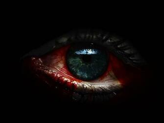 Wallpaper Horror Eye