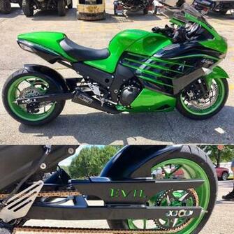 Green Kawasaki Zx Zx14r Pictures Mods Upgrades