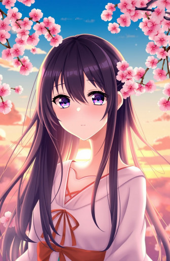 Beautiful Anime Girl Wallpaper