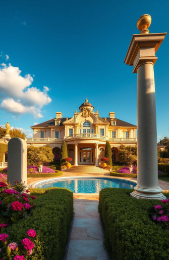 Luxury Mansion Wallpaper