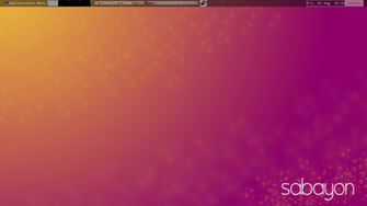 Artwork Background Boot Sabayon Linux