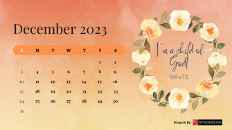 December Calendar Desktop Wallpaper Entheosweb