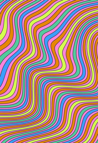 Aesthetic Wallpaper Retro Trippy Photo