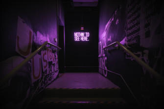 Neon Pink Aesthetic Wallpaper