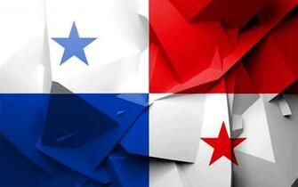 Wallpaper 4k Flag Of Panama Geometric Art North