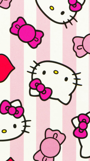 Hello Kitty Wallpaper 4k Pink