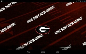 Officially Licensed Georgia Bulldogs Live Wallpaper With Animated 3d