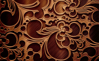 Bronze Background Wallpaper