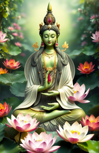 Green Tara Wallpaper