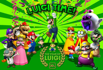 Wallpaper Games Fawfulthegreat64 As The Year Of Luigi Comes