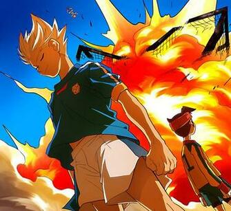 Sh Ya G Enji Axel Blaze Image Gouenji Shuuya Wallpaper