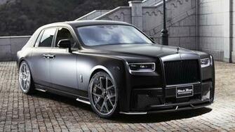 4k Wallpaper Of Wald Rolls Royce Phantom Sports Line Black