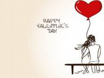 Simple Cartoon Valentines Day S Wallpaper In Resolution