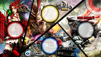 Split Wallpaper Dom Wars Soul Sacrifice Delta Toukiden Kiwami