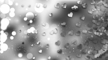 Grey Heart Wallpaper Background Vector Art