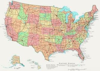 Us Map Wallpaper