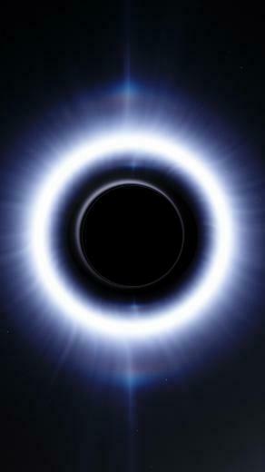 Black Hole Phone Wallpaper Top