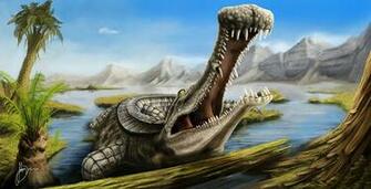 Sarcosuchus Dinosaurs Photo