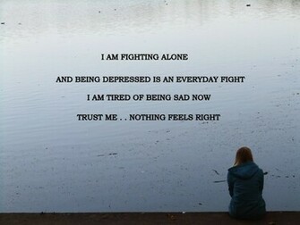 Nothing Feels Right Sad Hurt Pain Pictures Wallpaper Quote Image Jpg