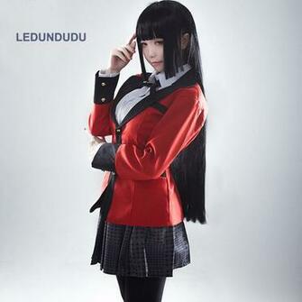 Compulsive Gambler Kakegurui Saotome Mary Cosplay Jabami