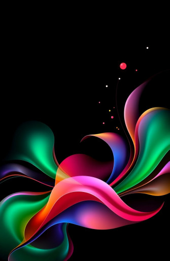 Beautiful Black Background Wallpaper
