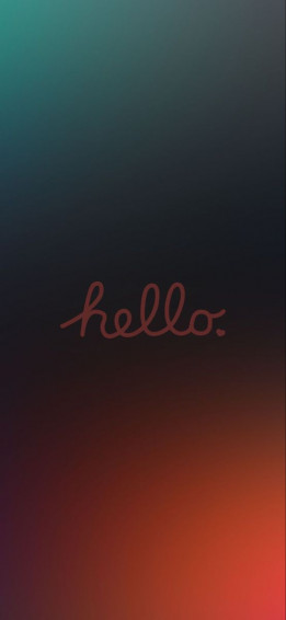 Hello iPhone Pro Max Wallpaper Stills Space