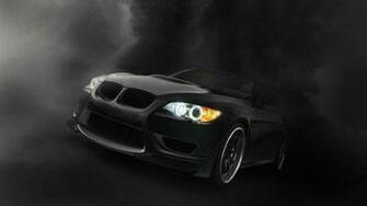 Bmw Black Cars Rims Wallpaper HD Desktop