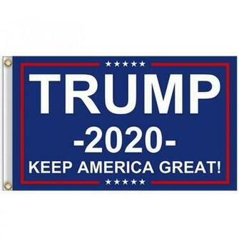 Donald Trump Flag Is Printed To Celebrate The Decoration
