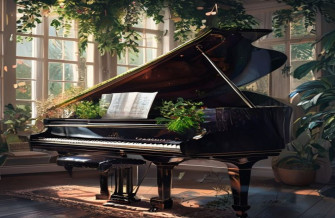 Grand Piano Wallpaper