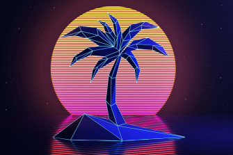 Retro 90s Background Wallpaper
