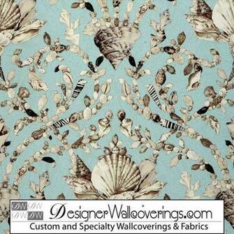 Shell Trellis Lattice Wallpaper Pal Designer Wallcoverings