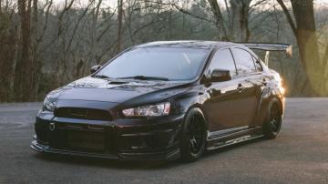 Full HD 1080p Mitsubishi Lancer Evo X Wallpaper