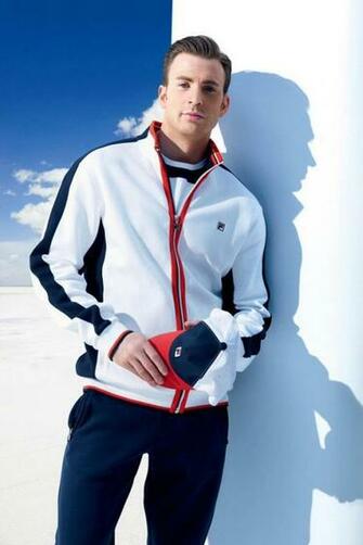 Chris Evans Is Sporty Vision For Fila China
