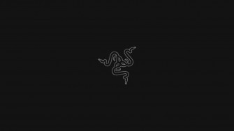 Black Razer Logo Dark Minimalism 1080p Wallpaper
