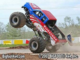 Wallpaper Background Bigfoot Monster Truck