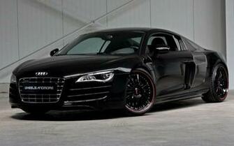 Audi R8 Black V10 Wallpaper Matte