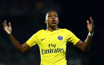Wallpaper Kylian Mbappe Footballers Psg