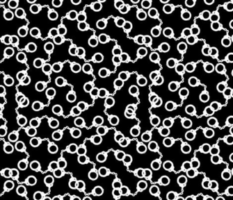Handcuffs Fabric Ophelia Spoonflower