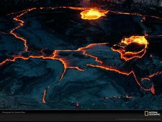 Ertale Lava Lake Photo Ethiopia Volcano Wallpaper Photos