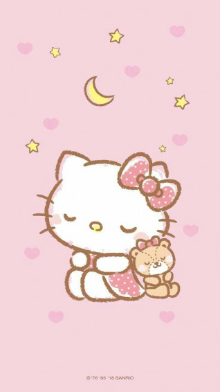 Hello Kitty Background Walpaper