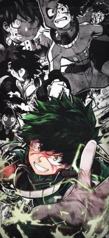 Mobile Wallpaper Izuku Midoriya Mha By Maruueu