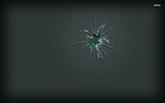 Behind Broken Screen Wallpaper Computer