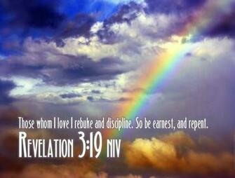 Those Whom I Love Rebuke And Discipline So Be Earnest
