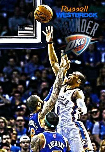 Funmozar Russell Westbrook iPhone Wallpaper