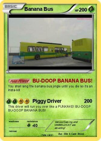 Vanossgaming Banana Bus Pokemon