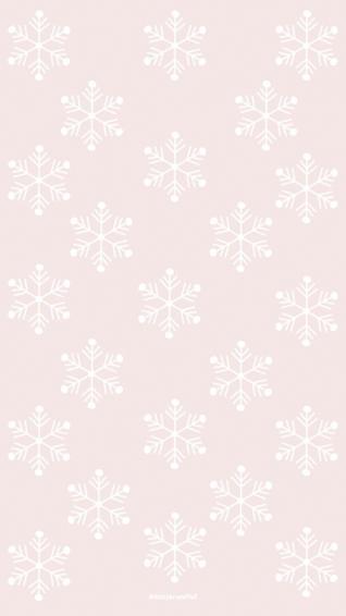 Pattern Snowflakes Winter iPhonewallpaper Wallpaper iPhone