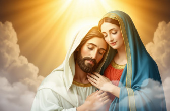Jesus Christ Mother Mary Wallpaper