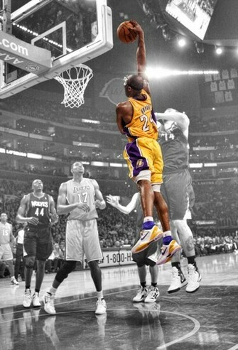 Sports Of Kobe Bryant Slam Dunk For Wallpaper Children Murals