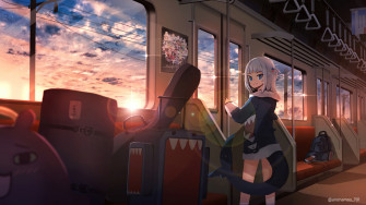 Colorful And Lively Hololive Background 4k For Vtuber Fans Wallpaper