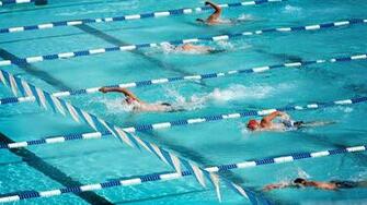 Olympic Swimming Sports HD Background Wallpaper